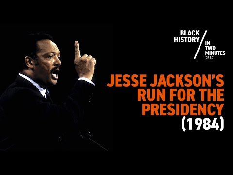 Jesse Jackson's Run for the Presidency (1984)